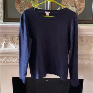Navy Jcrew dress sweater!